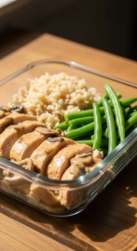 Creamy Mushroom Chicken Bake
