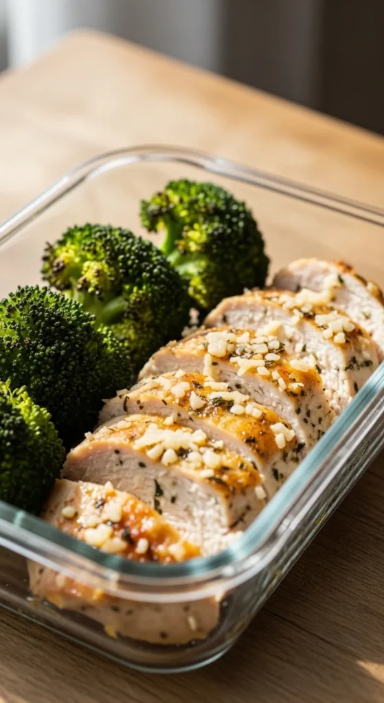 Garlic Parmesan Baked Chicken