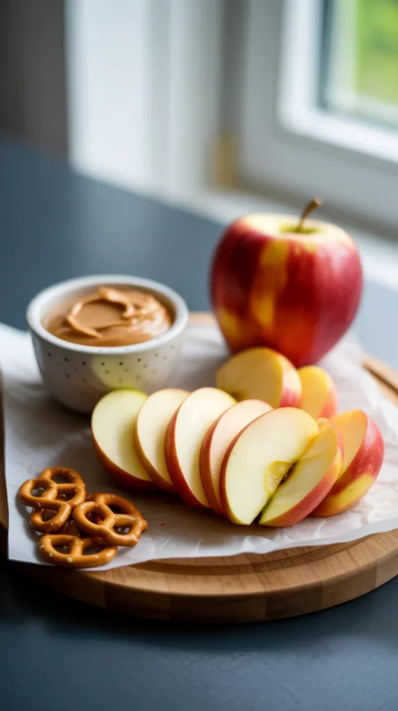 Peanut Butter Apple Crunch Board
