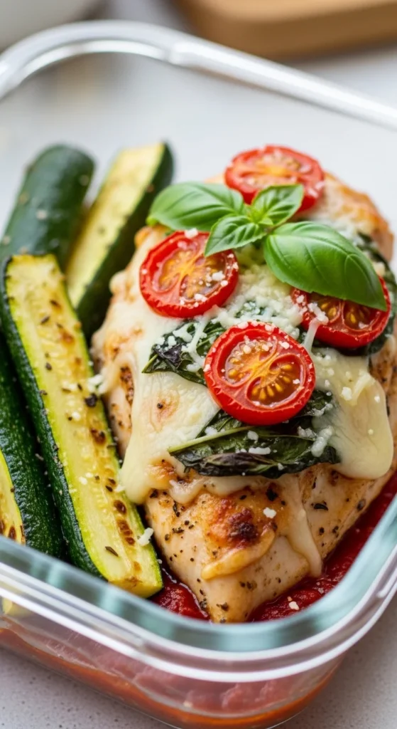Tomato Basil Chicken Bake