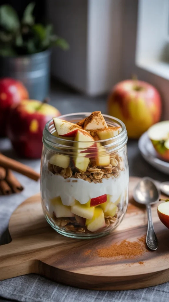 Apple Cinnamon Yogurt Parfait