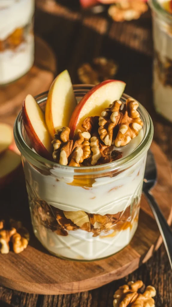 Apple Walnut Parfait