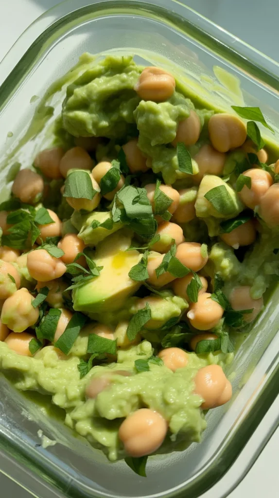 Avocado Chickpea Salad