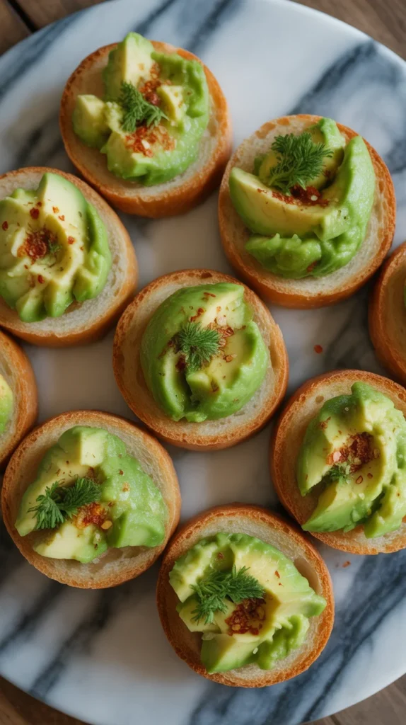 Avocado Toast Bites