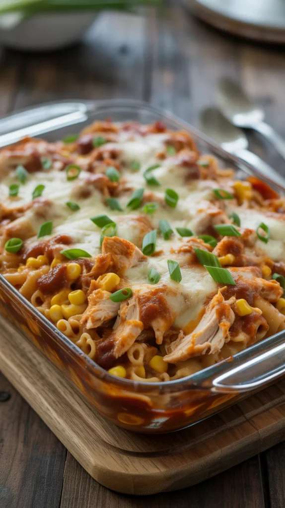 BBQ Chicken Casserole