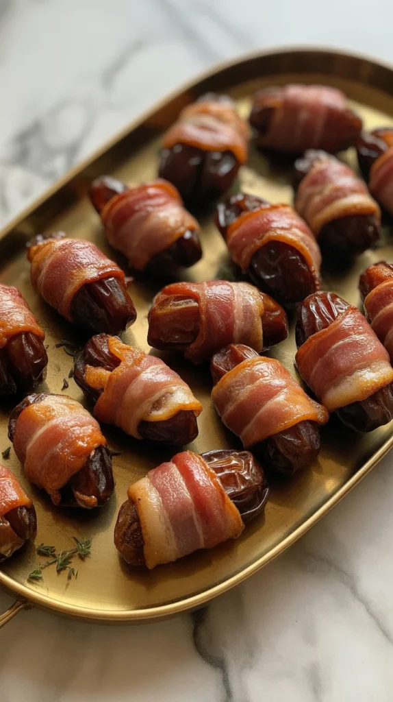 Bacon Wrapped Dates