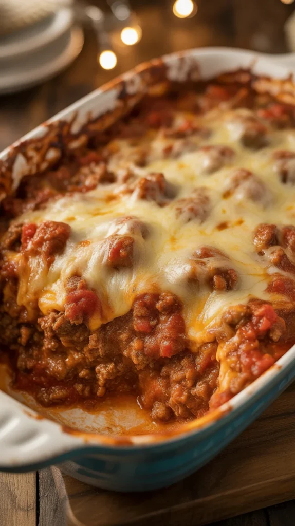 Beef Tomato Bake