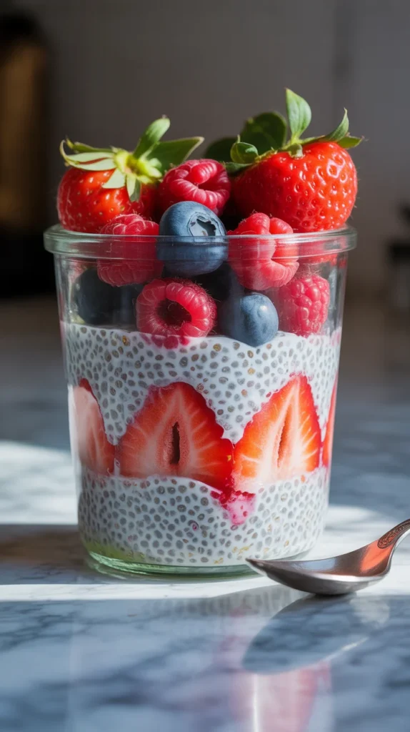 Berry Chia Pudding