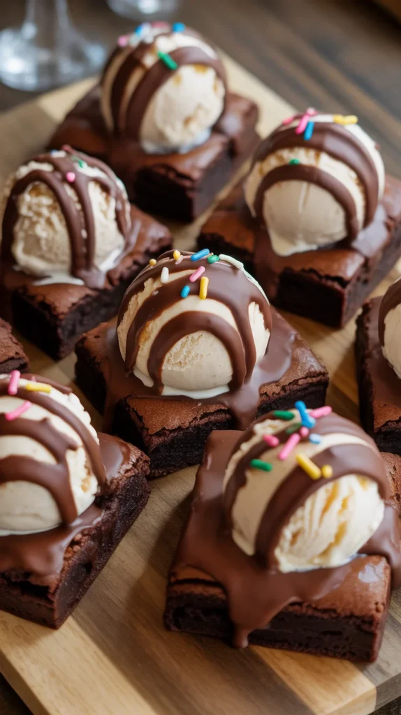 Brownie Sundae Board