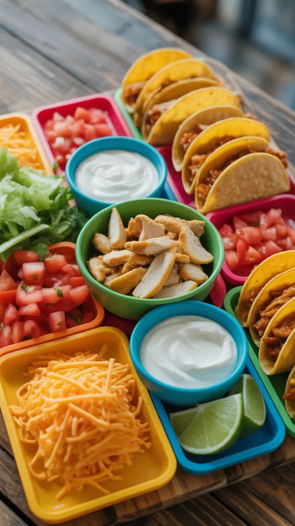 Build-Your-Own Taco Snack Board