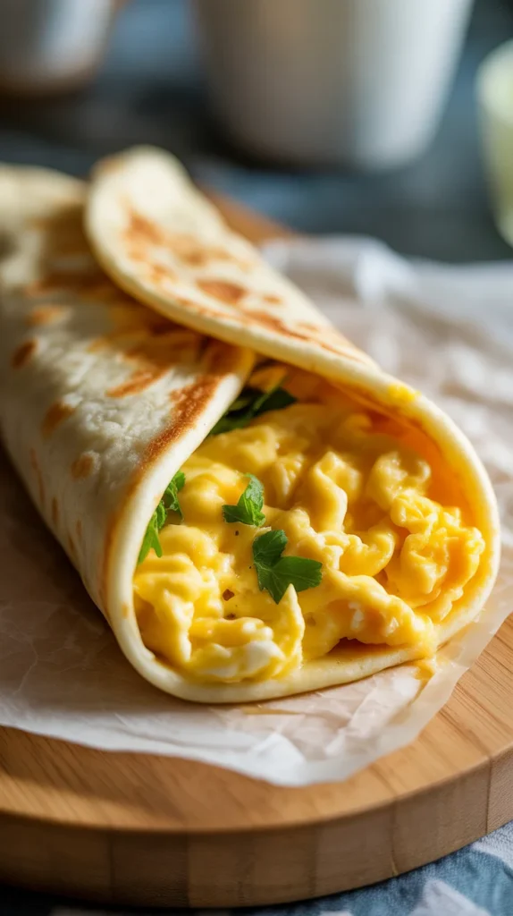 Cheese Egg Wrap