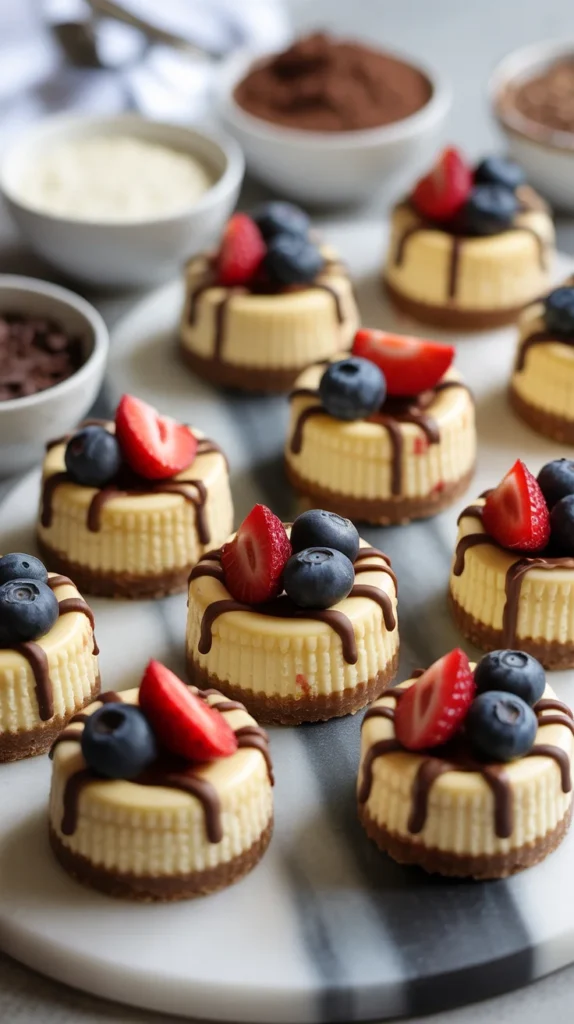 Cheesecake Bites Board