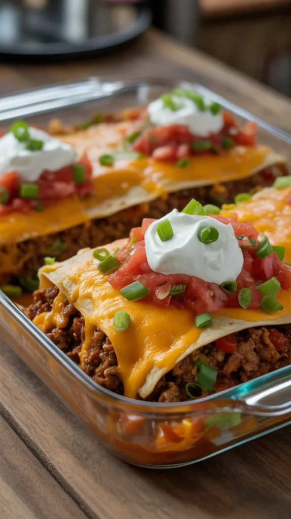 Cheesy Taco Casserole