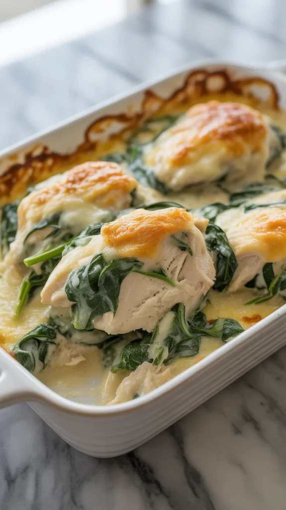 Chicken Spinach Bake
