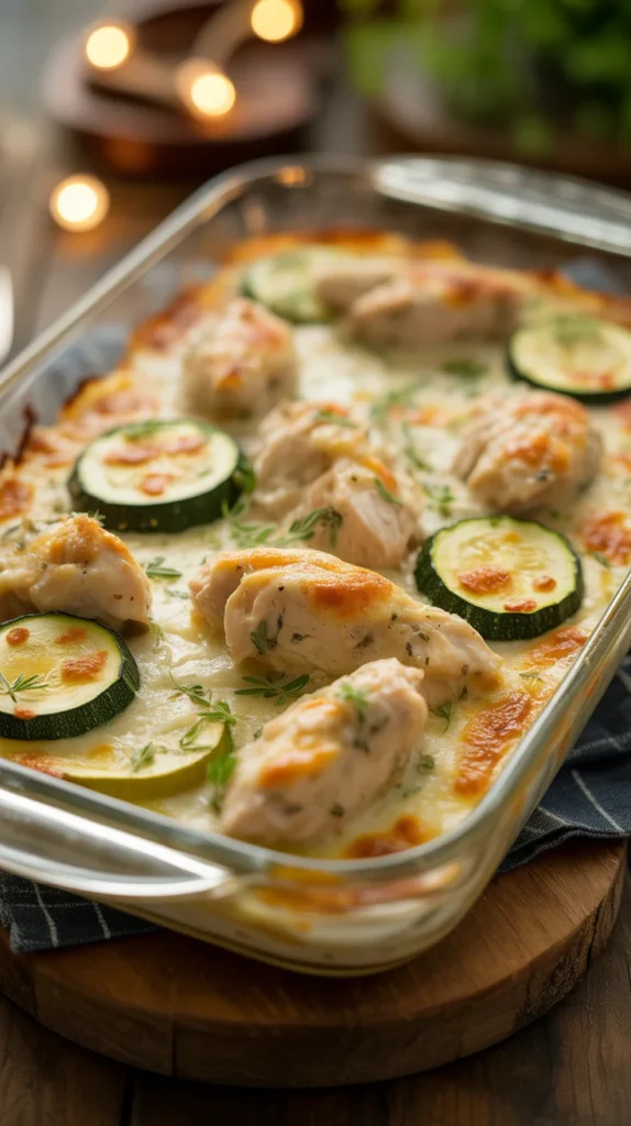 Chicken Zucchini Bake