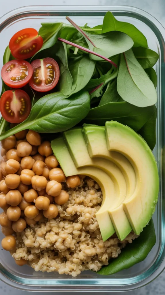 Chickpea Quinoa Bowl