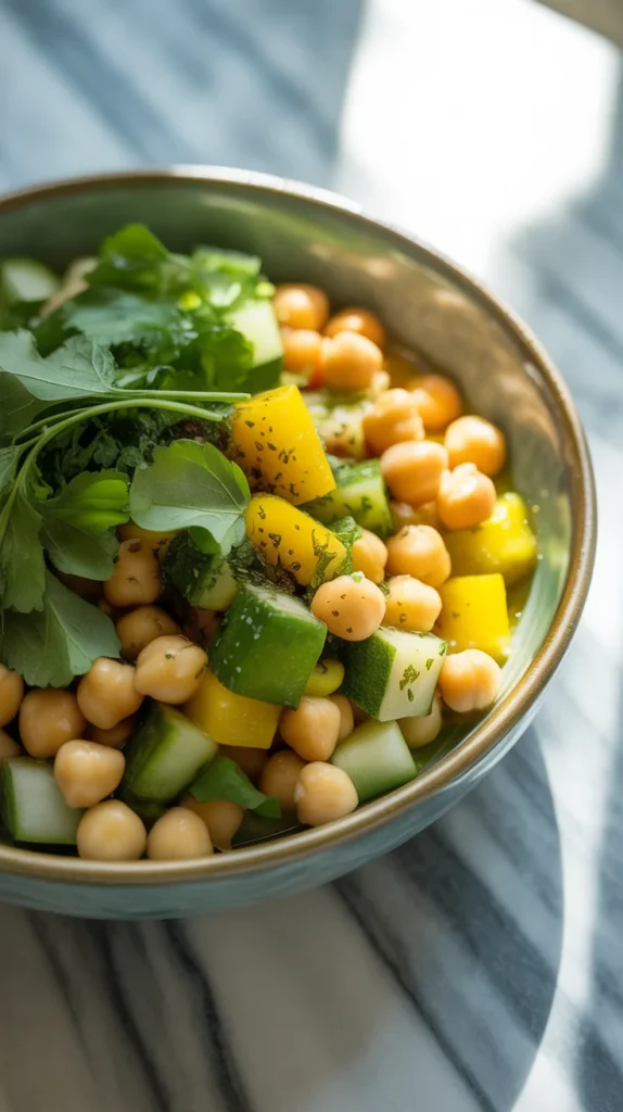Chickpea Salad Bowl