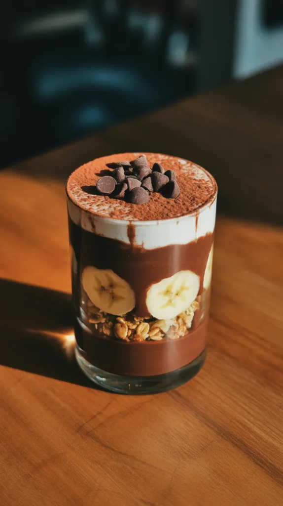 Chocolate Banana Parfait