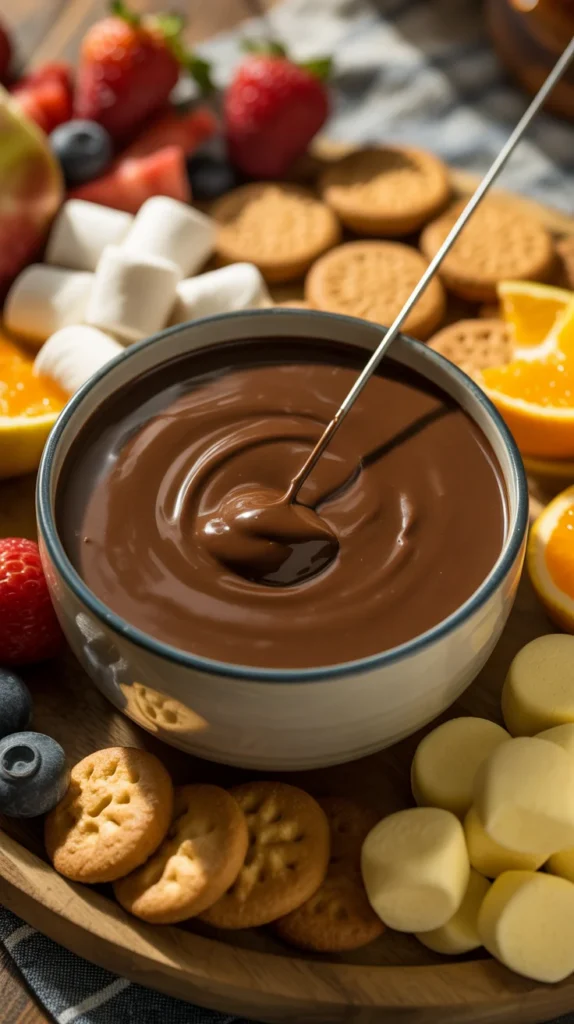 Chocolate Fondue Board