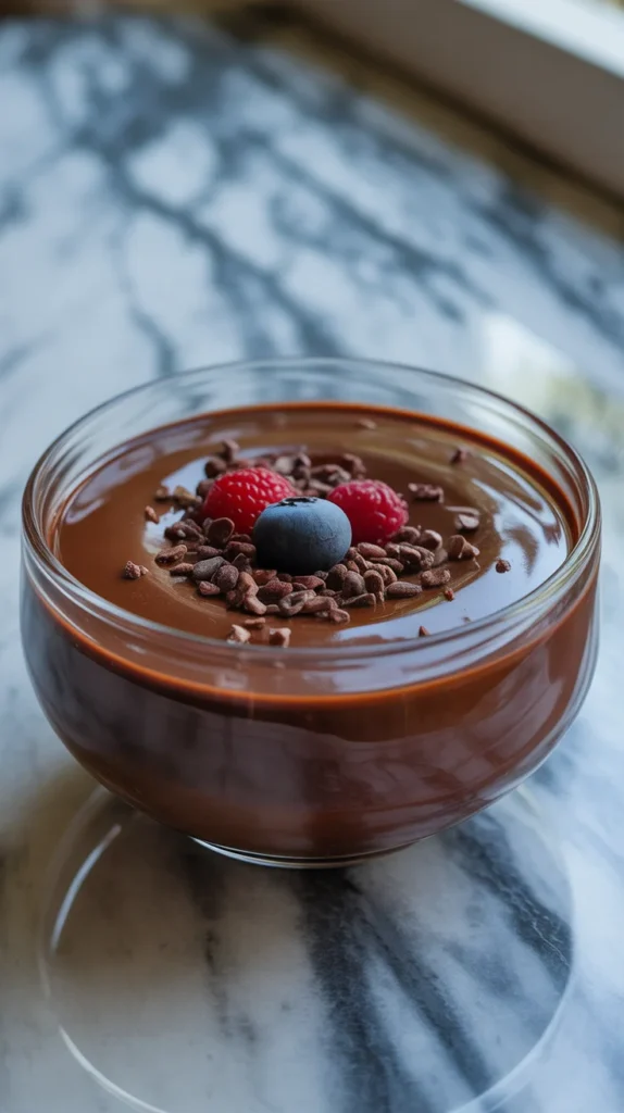 Chocolate Protein Pudding