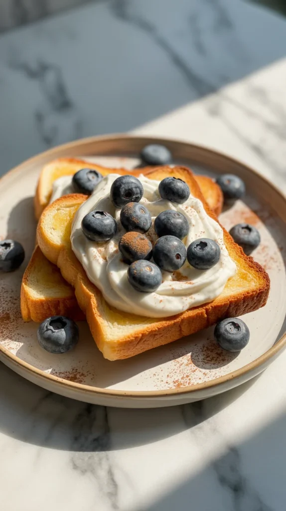 Cinnamon Yogurt Toast
