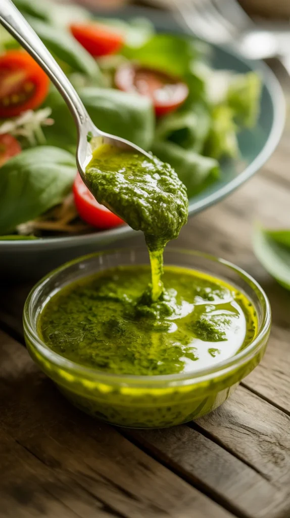 Creamy Pesto Dressing