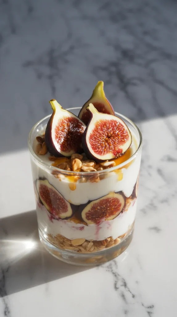Fig Honey Parfait