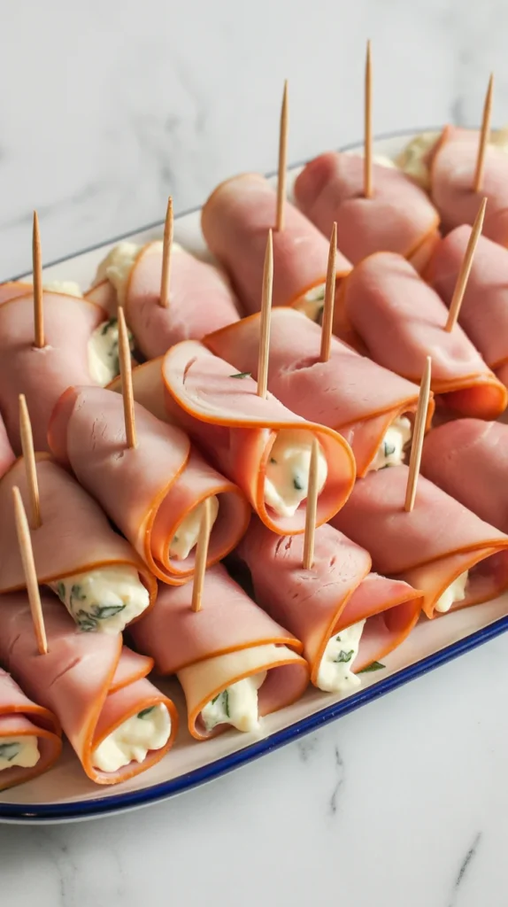 Ham Cheese Roll Ups