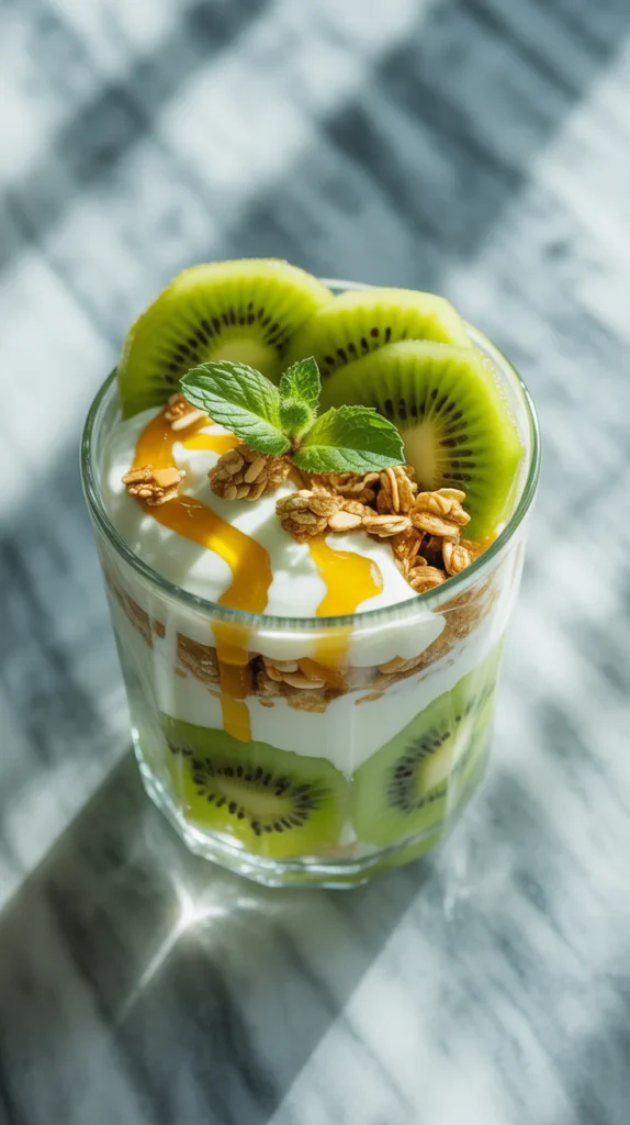 Kiwi Honey Parfait