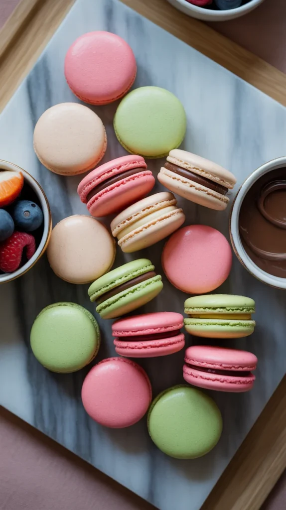 Macaron Dessert Board