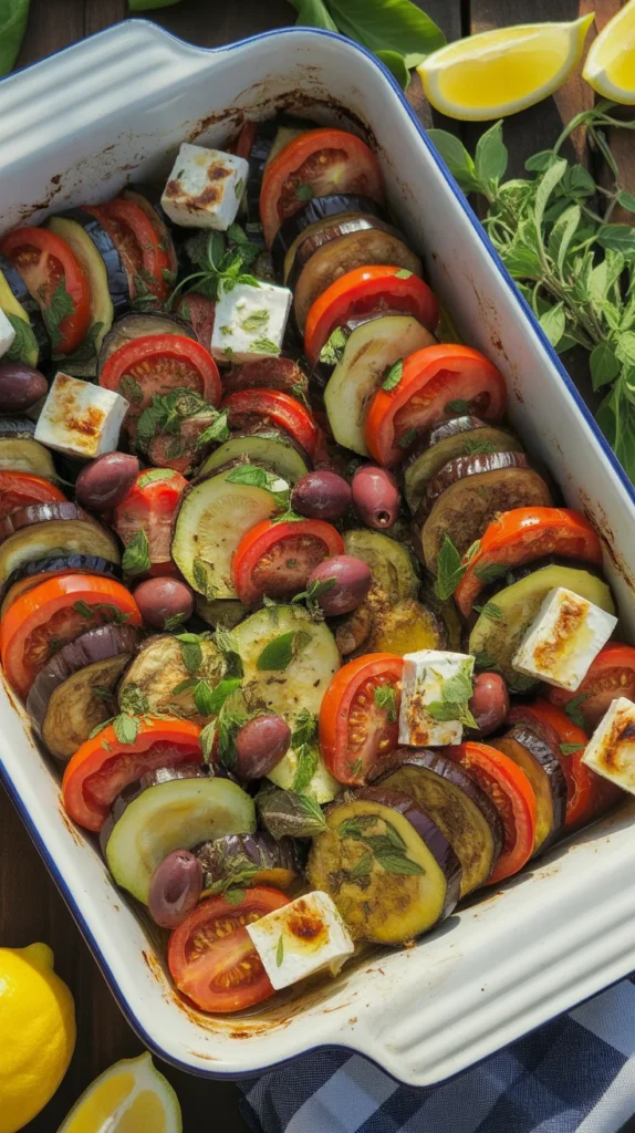 Mediterranean Vegetable Casserole