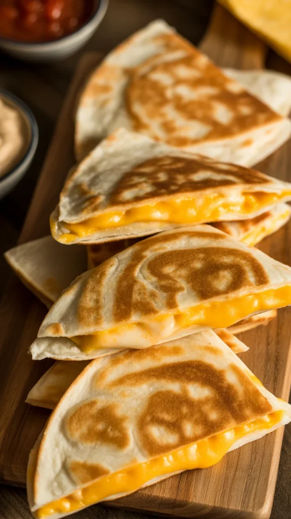 Mini Cheese Quesadillas