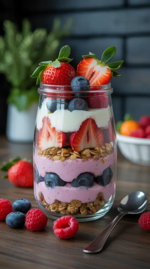 Mixed Berry Yogurt Parfait
