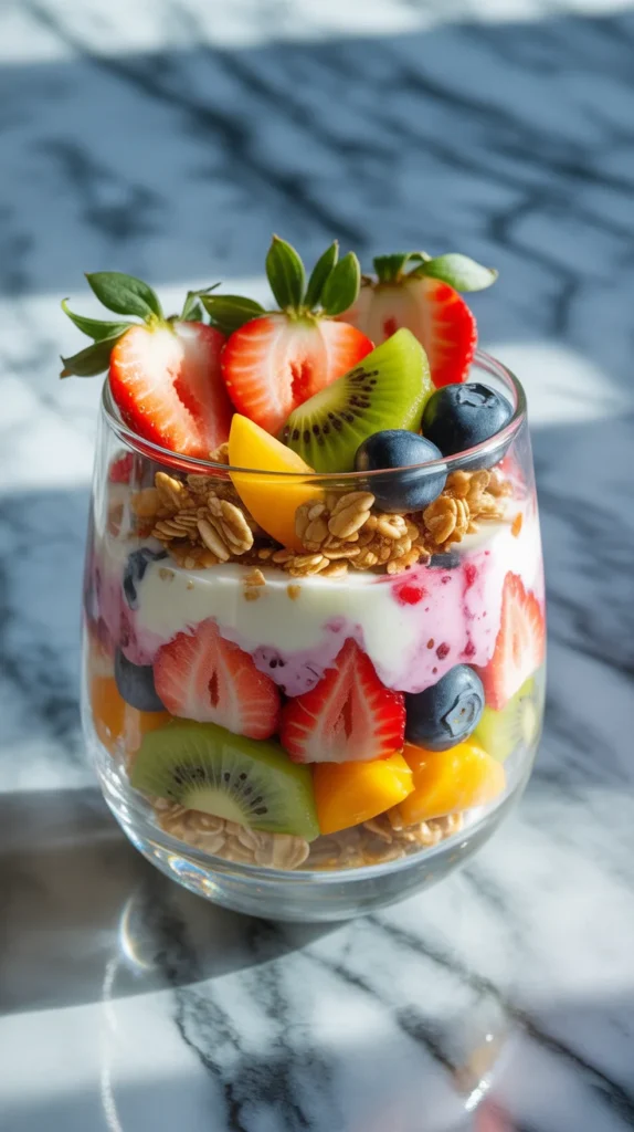Mixed Fruit Parfait