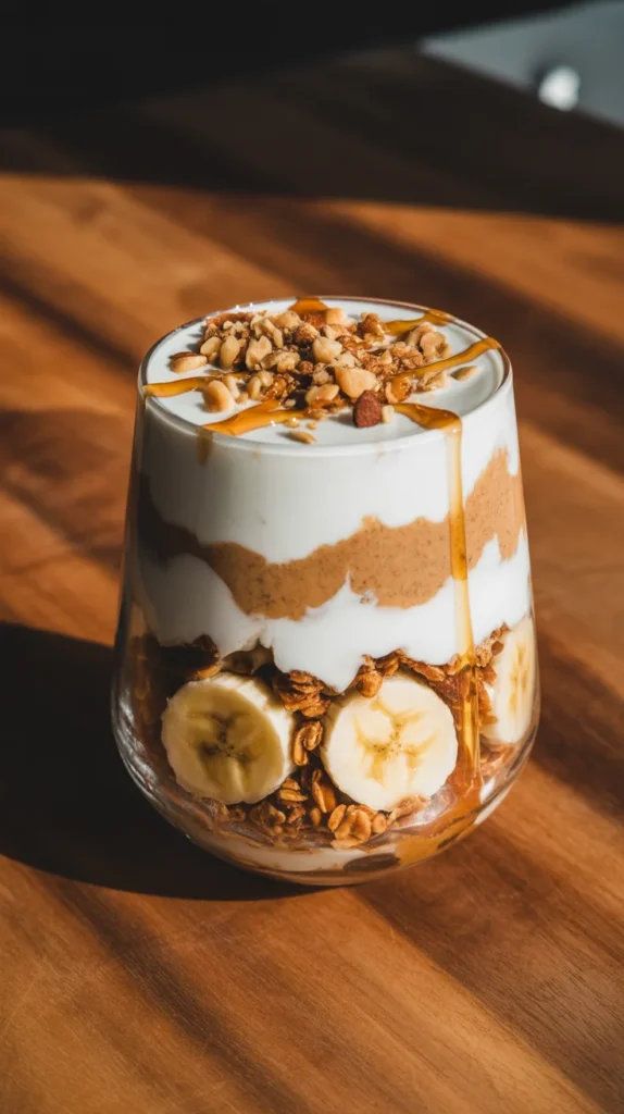 Nut Butter Crunch Parfait