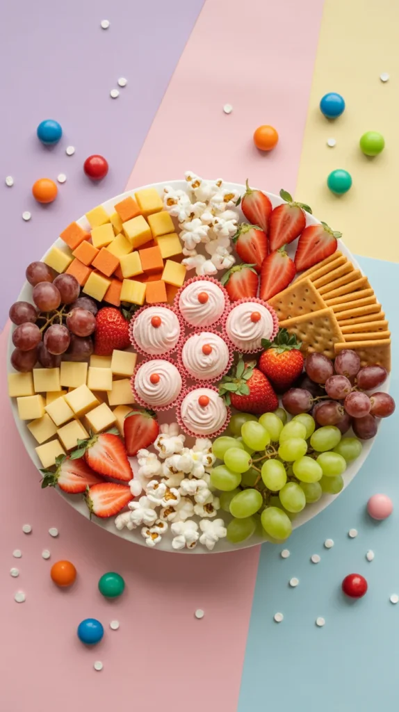 Party Confetti Celebration Kids Charcuterie Board