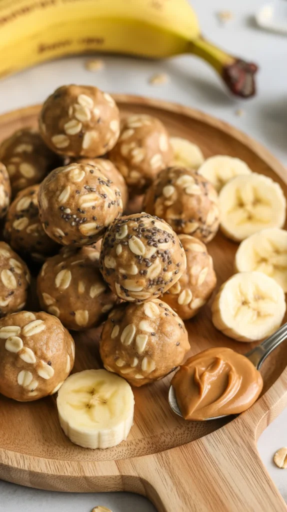 Peanut Butter Banana Energy Bites
