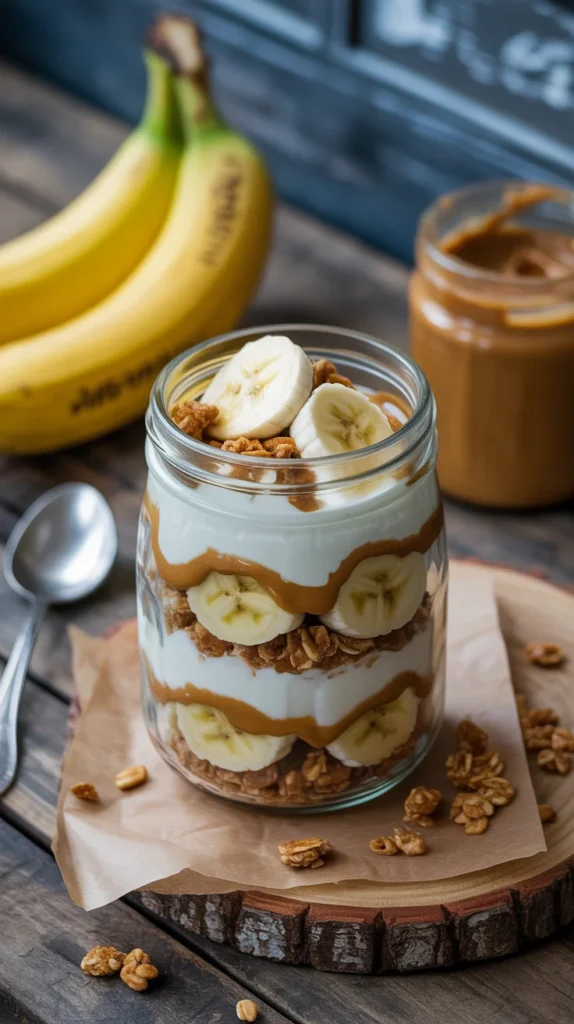 Banana Peanut Butter Parfait