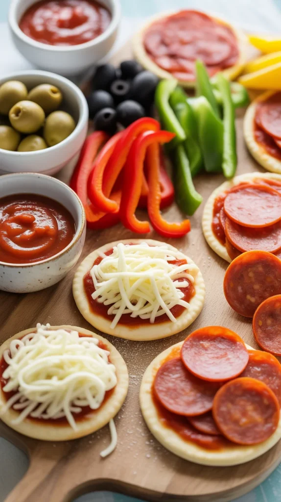 Pizza Party Kids Charcuterie Board