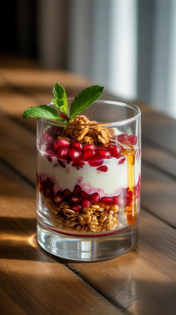 Pomegranate Yogurt Parfait