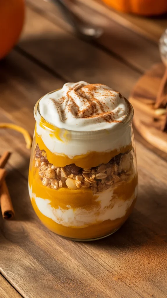 Pumpkin Spice Parfait