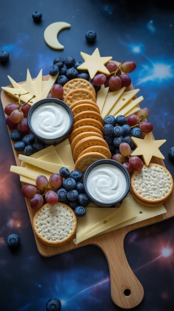 Space Explorer Kids Charcuterie Board