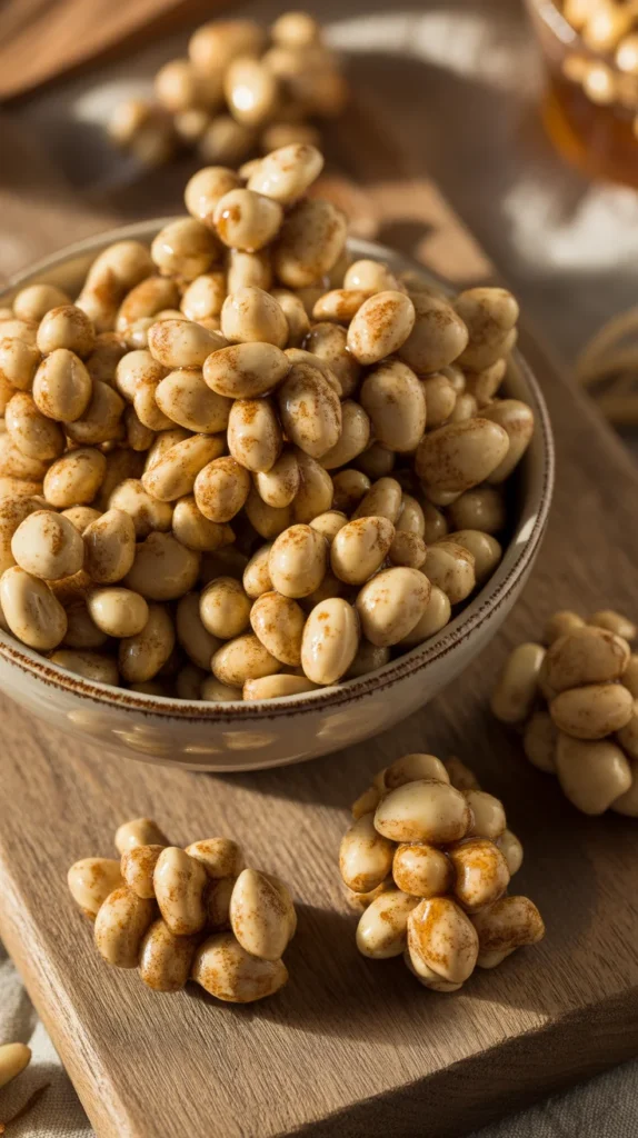 Spiced Almond Clusters