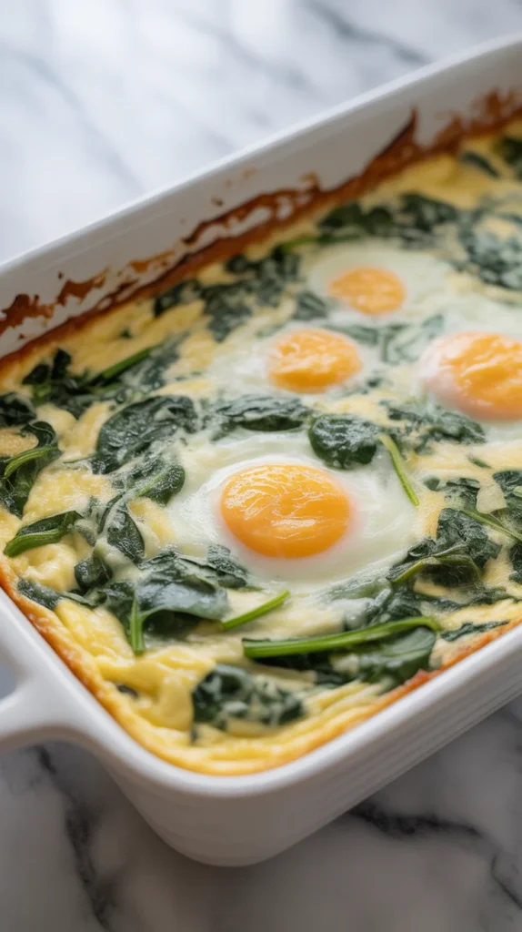 Spinach Egg Bake