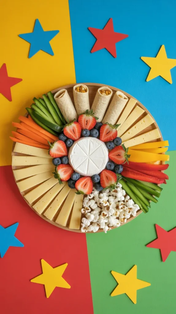 Superhero Power Kids Charcuterie Board