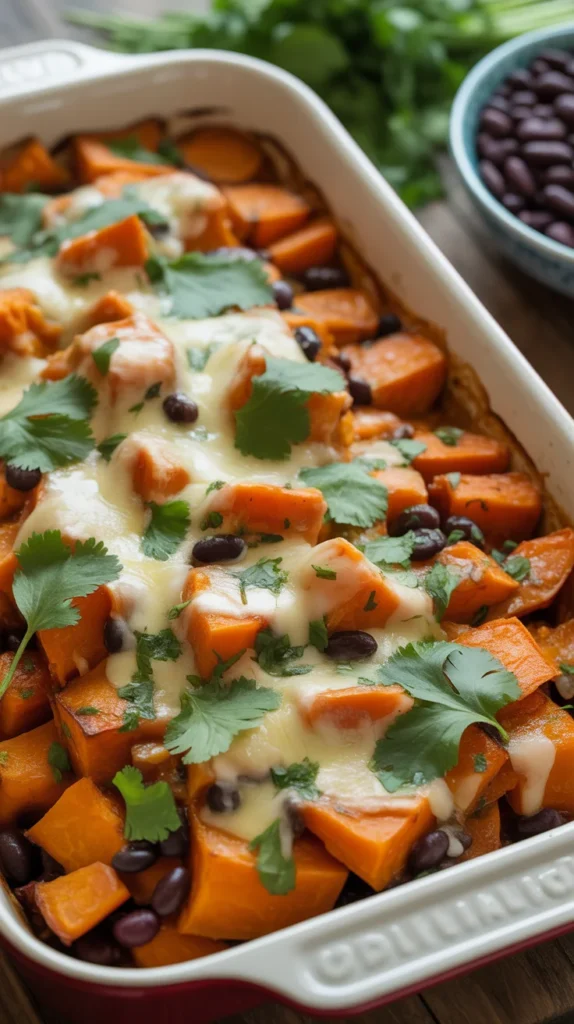Sweet Potato Black Bean Casserole
