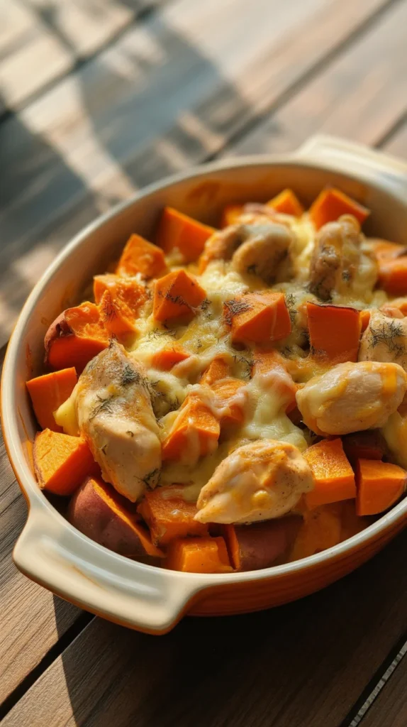 Sweet Potato Chicken Bake