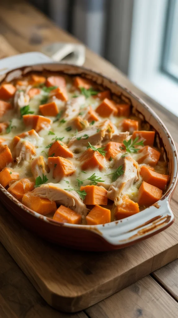 Sweet Potato Chicken Bake