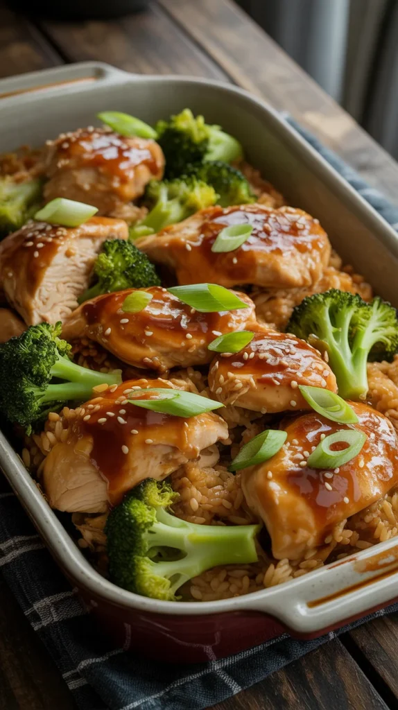 Teriyaki Chicken Casserole