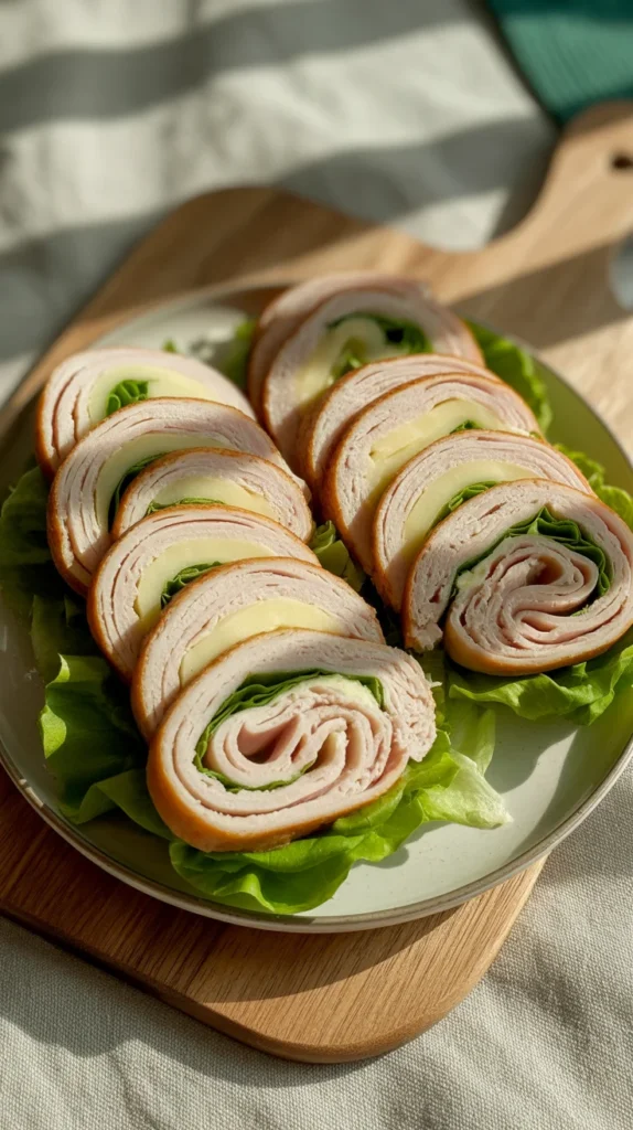 Turkey Cheese Roll Ups